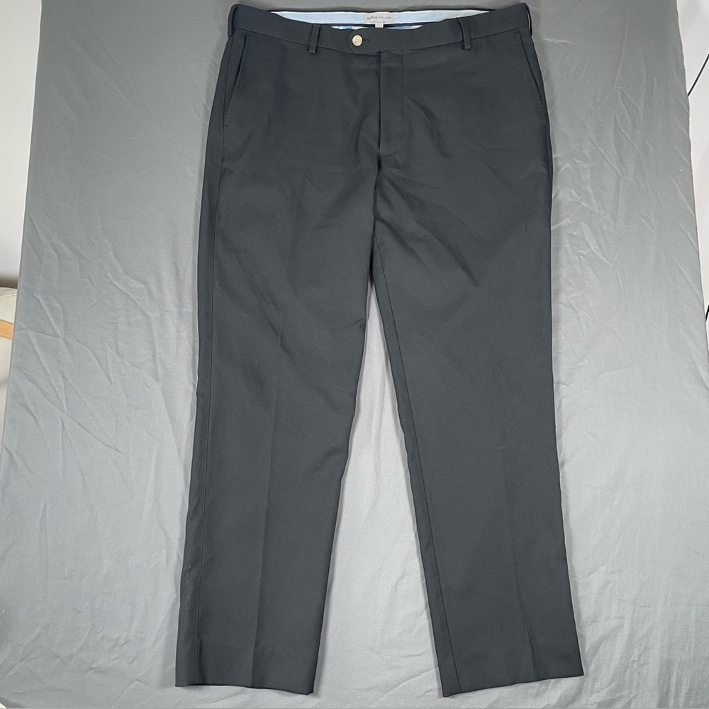 Peter Millar Pants Men's 36/32 Black Golf Preppy Designer Performance